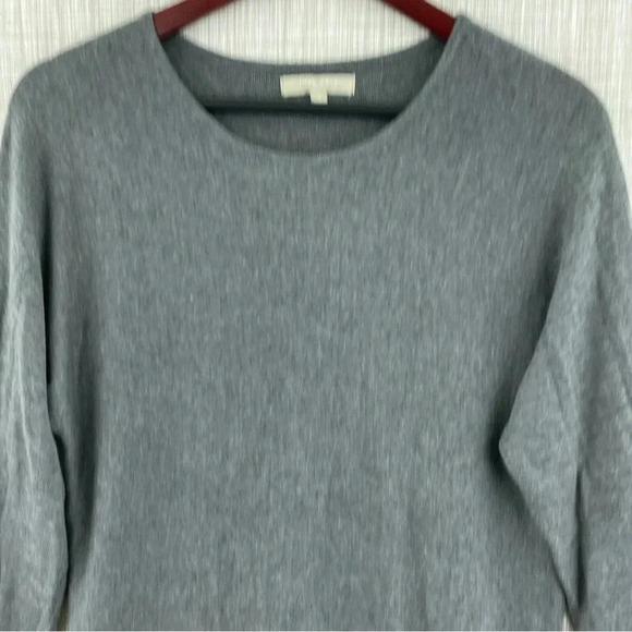 Joan Vass Long sleeve women's Size Medium long sweater shirt 7318 - Picture 3 of 7